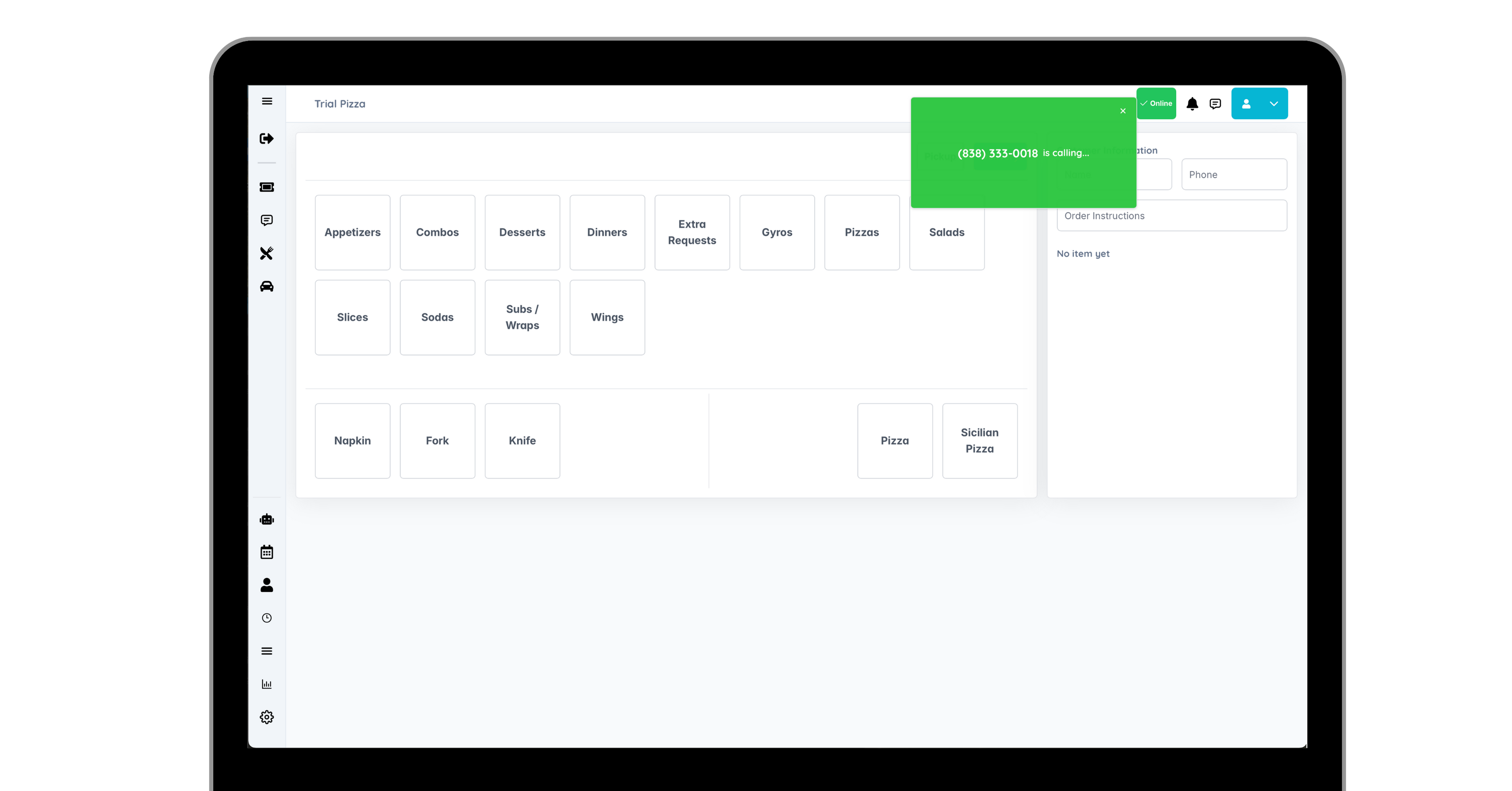 Integrated Caller ID