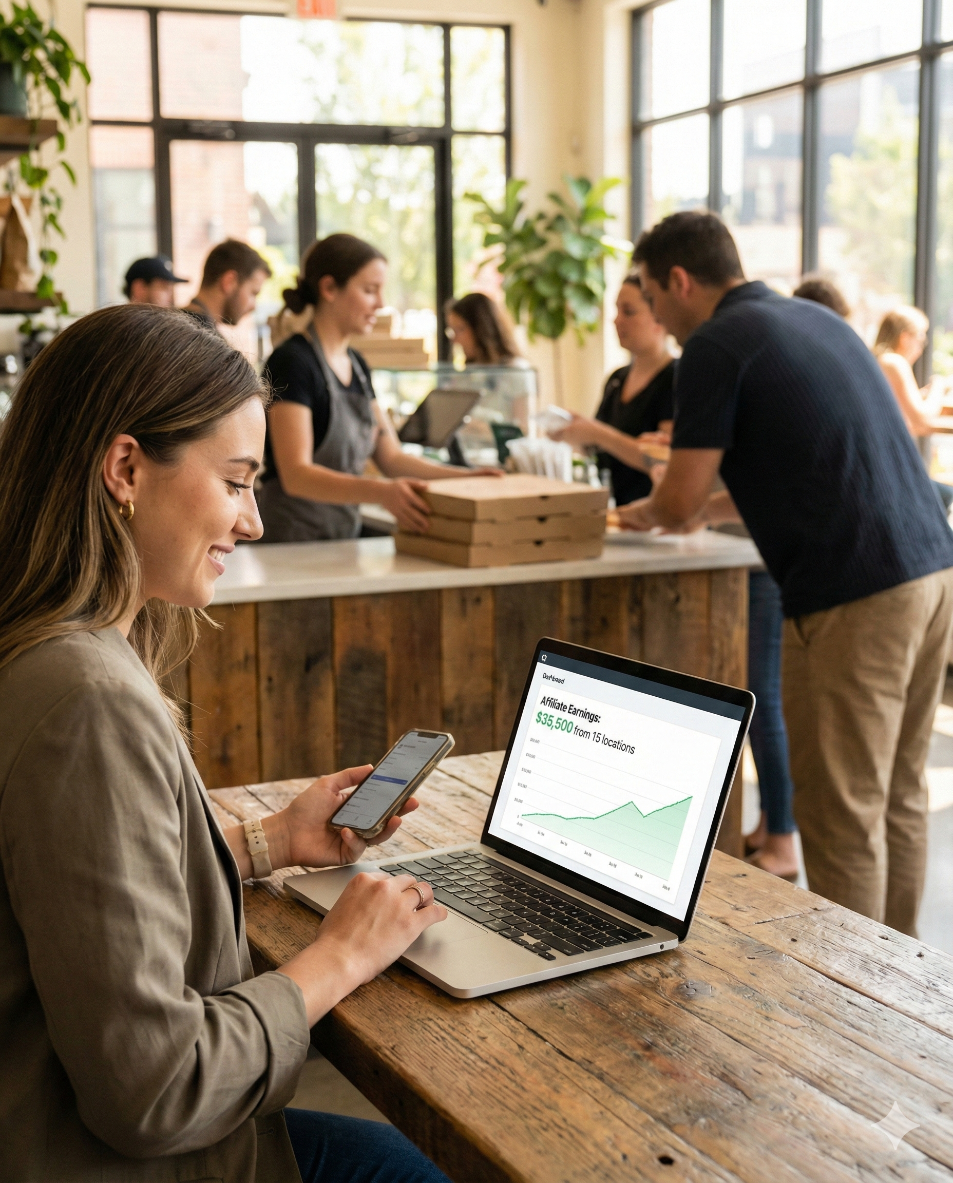 How affiliate tracking works - share your link and earn automatically